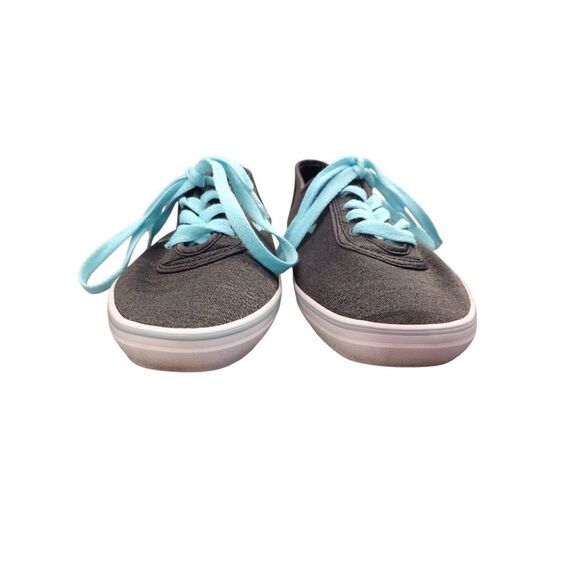 KangaROOS Canvas Sneakers Sz 8 Women's - Gray and Turquoise Tennis Shoes Casual - Picture 4 of 11